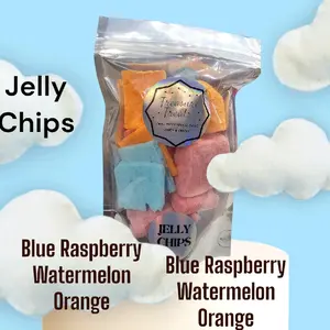 Jelly Chips Crispy Snack Flavorful Sweet Candy Bonbon