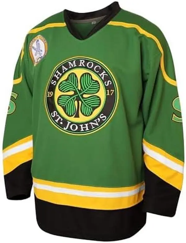Rhea #3 Hockey-Style Athletic Top with Stitched Tackle Twill Lettering for a 90s Party, Quick-Dry Design in U.S. Sizes, Breathable Sports Top, Long Sleeve Shirt, Polyester Mesh