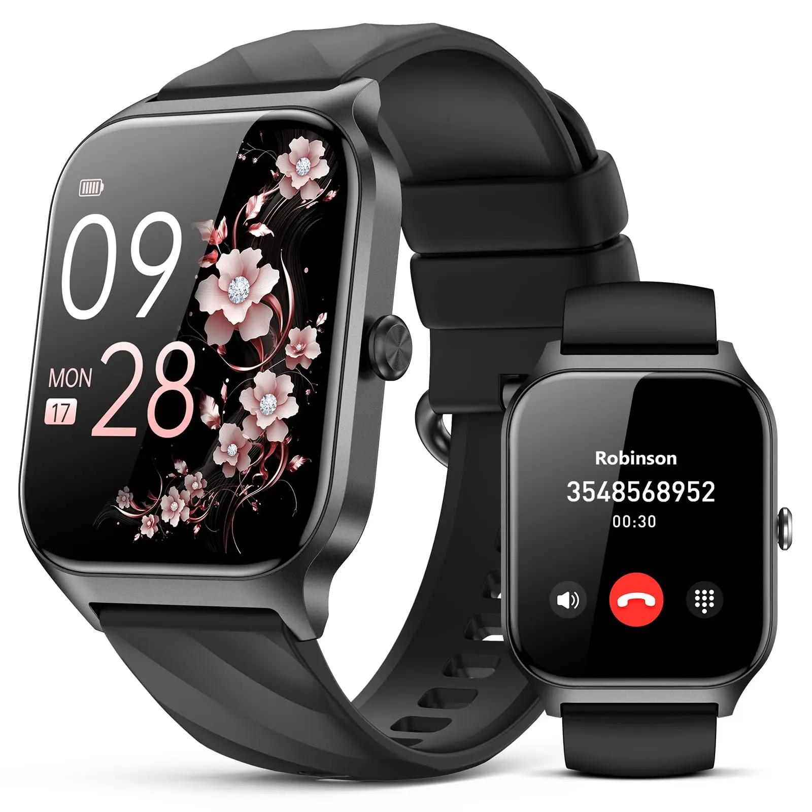 Smart Watches for Men Women, Fitness Tracker with Activity Counter/Sleep Monitor, Electronic Sport Watch, Multiple Sports Modes, Durable and Stylish, Trendy Multifunctional Watch, Notifications, Weather, Alarm, Sleep Assistant