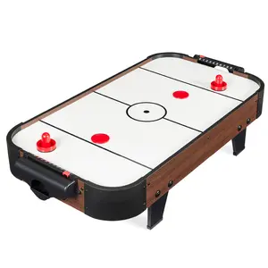 Best Choice Products 40in Air Hockey Arcade Table w/ 100V Motor, Electric Fan, 2 Strikers, 2 Pucks