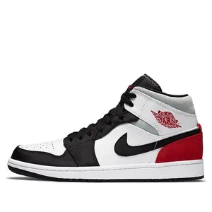 Air Jordan 1 Mid SE 'Red Black Toe' 852542-100