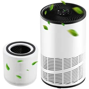 Air Purifiers with An Replacement 3-in-1 HEPA Filter for Home, Up to 1200 ft², True H13 Air Cleaner, Sleep Mode 25dB, Quiet Noise