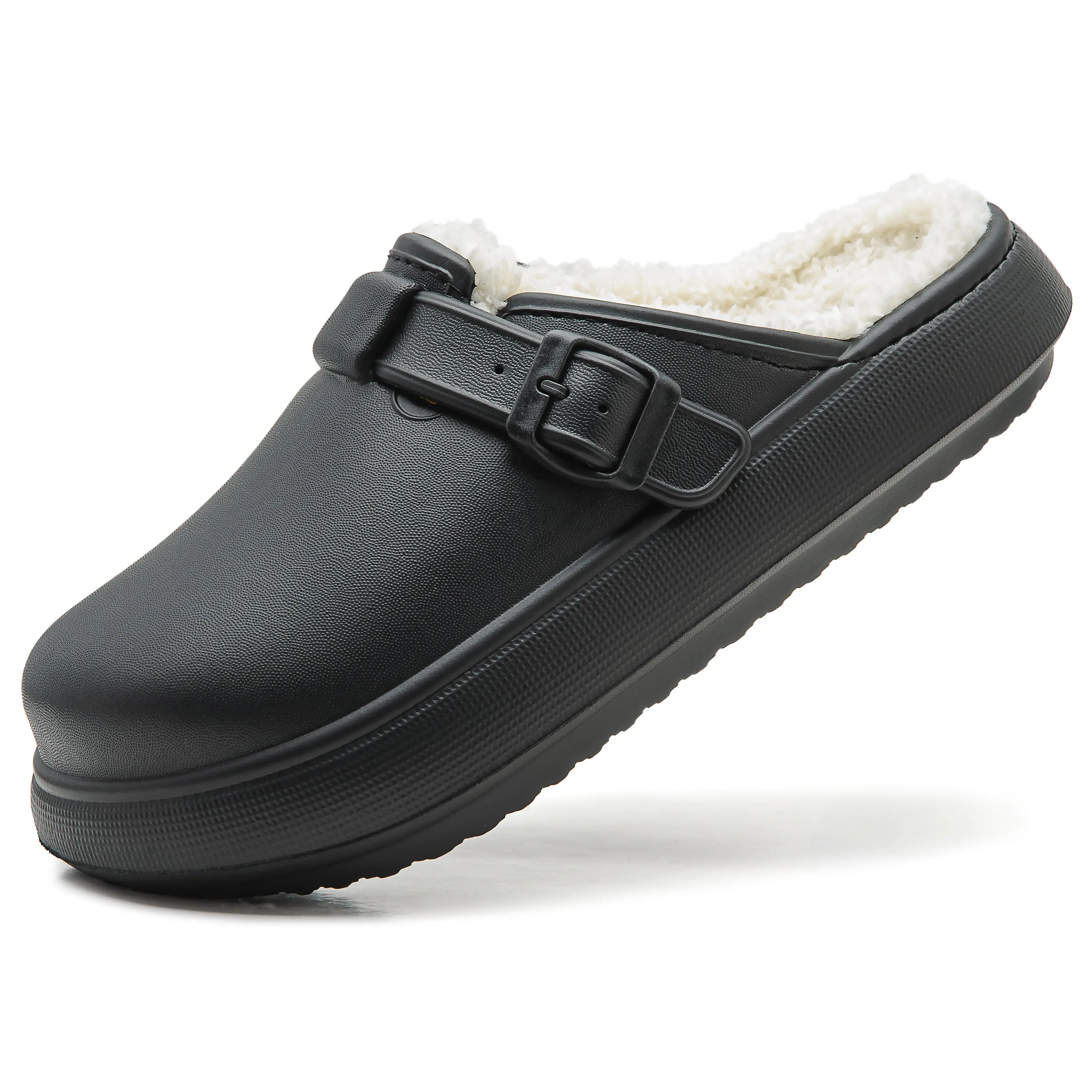 Ellis Fur Lined EVA Clogs - Cozy Comfortable Waterproof & Stain-Resistant Women's Casual Walking Shoes for Indoor & Outdoor Use