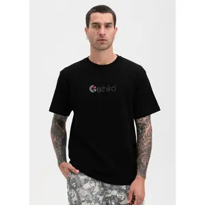 Ethika Logo - Black | Mens Graphic Tee