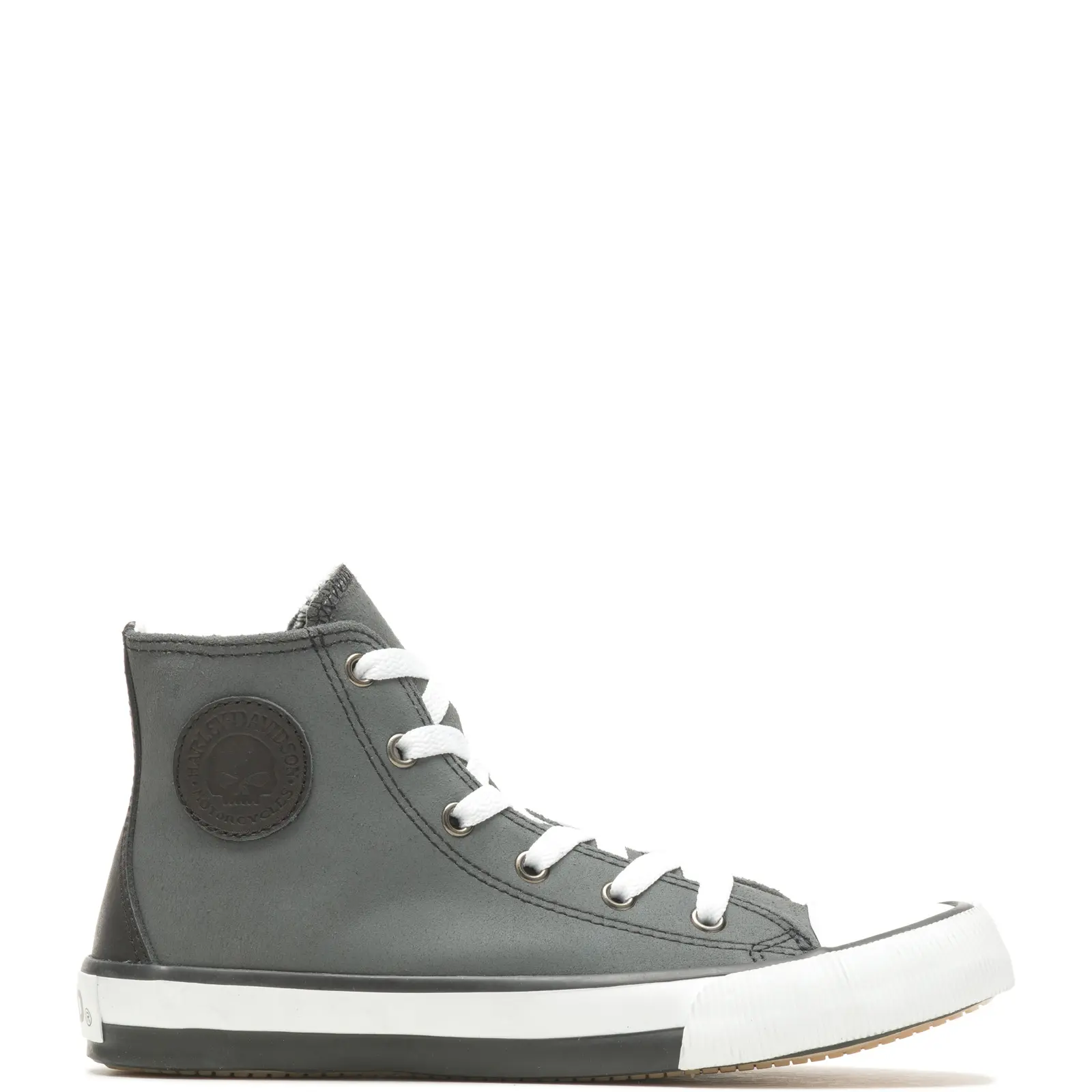 Harley-Davidson Toric D84593 Womens Gray Suede Lifestyle Sneakers Shoes