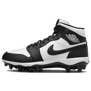 Jordan Air Jordan 1 Mid TD Lace-Up AG Cleats with Cushioning and Traction for Men's Football Trending Shoes, House White Official Shoes to Get / Maison Mihara