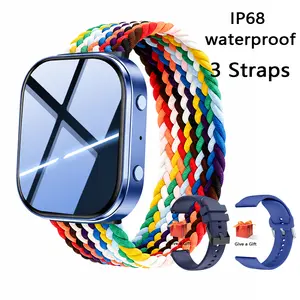 3in1 2026 smartwatch is unisex, IP68 waterproof, features a1.83-inch HD display, wireless calling, activity tracking,over 100 watch face styles, a pedometer, and calorietracking.  Wristwatch proof ful water