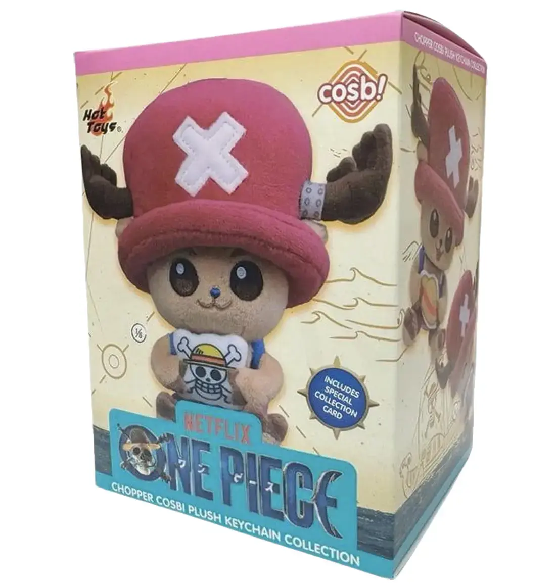 Cosbi One Piece Chopper PLUSH KEYCHAIN Collection Blind Box