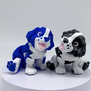 3D Printed Springer Spaniel Dog Figurine, Lifelike Pet Sculpture, Perfect Birthday Gift for Dog Lovers, Home Decor & Collector Item