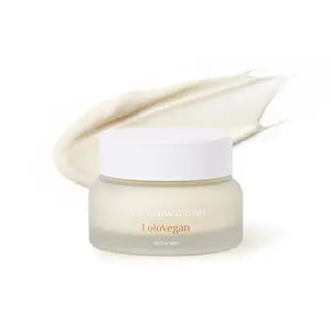 Lolovegan Vita Glow Cream – Brightening Cream for Face, Vitamin C Complex with Hyaluronic Acid, Niacinamide, Collagen for Skin Elasticity, Vegan (50ml/1.69 fl.oz)