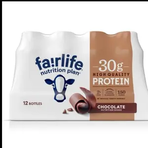 Fairlife Nutrition Plan High Protein Chocolate Shake 30g, Gelatin Free, 11.5 fl.oz, 12 Pack, High Protein Content, Perfect for Athletes