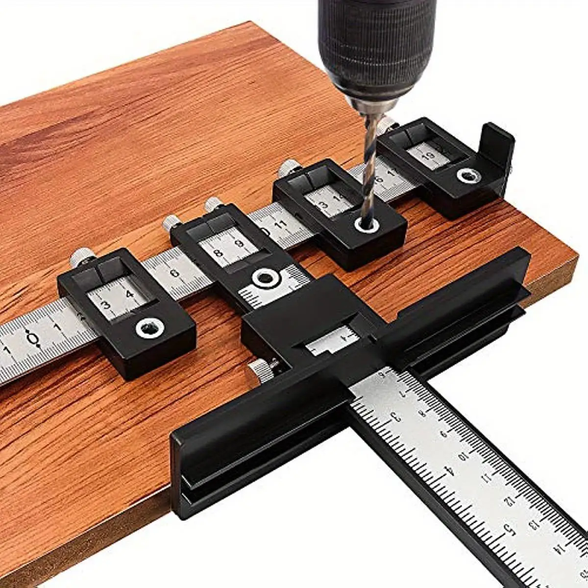 Woodworking Handle Drilling Locator, Multifunctional Cabinet Door Wardrobe Door Opening Locator, Furniture Handle Opening Locator