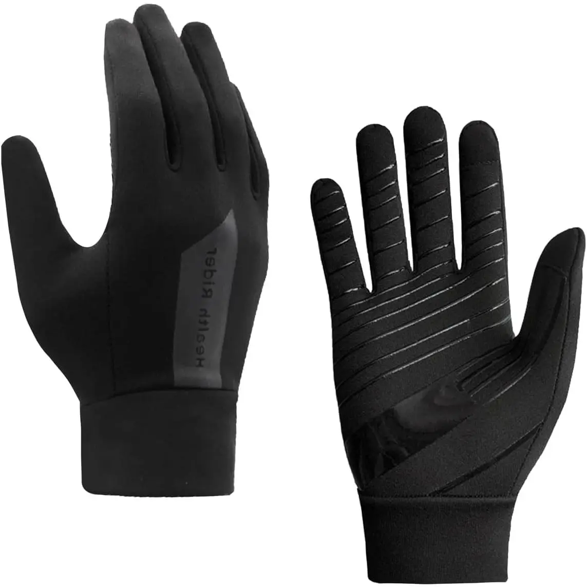 Halloween Skeleton Gloves - Adjustable, Lightweight, Anti-Slip, Breathable Velcro Microfiber Fabric Cloth Gloves for Men - Motorcycle Protective Gear, Racing, Cycling