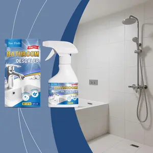 Bathroom Cleaning Liquid, Deep Cleaning Descaler, Sink Tile Glass Cleaner, Bathroom Tiles Cleaner, Removes Water Stains and Impurities, Surface Cleanser, Effective Bathroom Cleaner