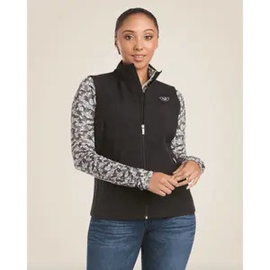 Ariat Women's Black New Team Softshell Vest 10020762