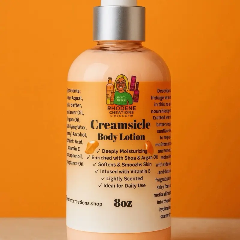 Creamsicle body lotion
