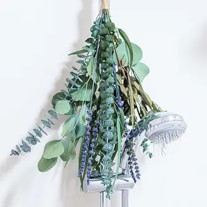 Eucalyptus & Lavender Flowers Bundles for Shower |Real Eucalyptus Leaves Home Decor Shower Decor Wedding Decor
