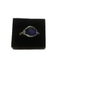 Meadow Mist Ladies Blue Ring - Elegant Design with Stretchy Band for Comfortable All-Day Wear - Versatile Accessory for Everyday Style