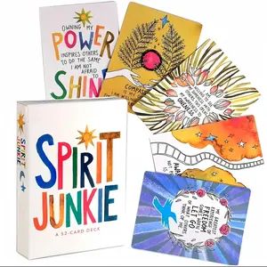Spirit Junkie Daily Affirmation Cards for Women and Men 52 Card Deck with Colorful Hand Drawn Artwork for Mindfulness Meditation and Positive Thinking Spiritual Growth Tool for Self Love and Mental Wellness Daily Inspiration Gift outdoorfun
