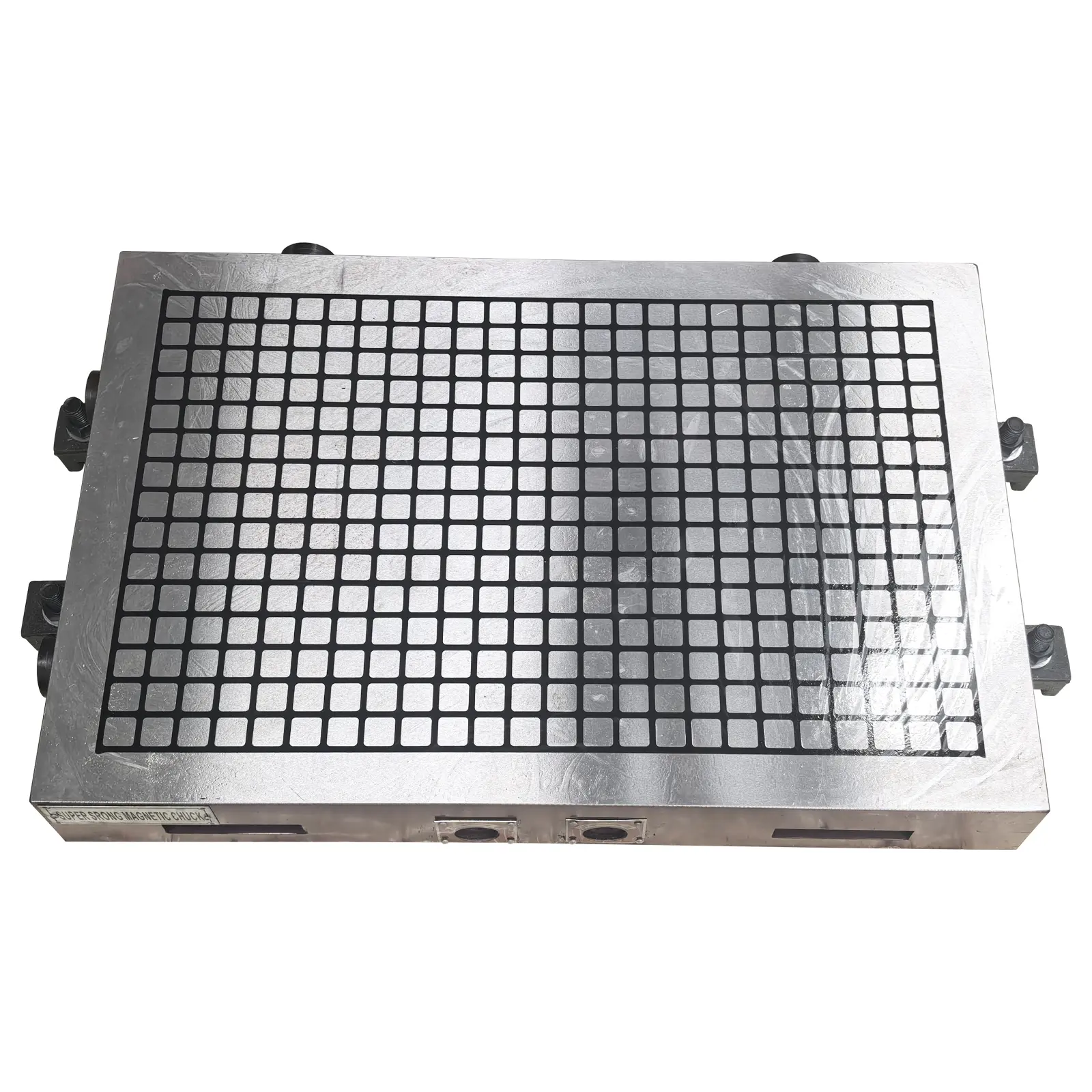Yokoma CNC Magnetic Chuck 16”x24”x3”. Permanent magnetic chuck for CNC milling/grinding, uniform holding force, no power needed.