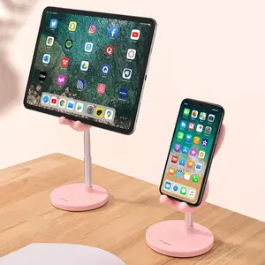 Cartoon Rabbit Desktop Phone Stand, Universal Adjustable Extensible Tablet Holder, Compatible with All Phones and Tablets, Cute Lazy Helper