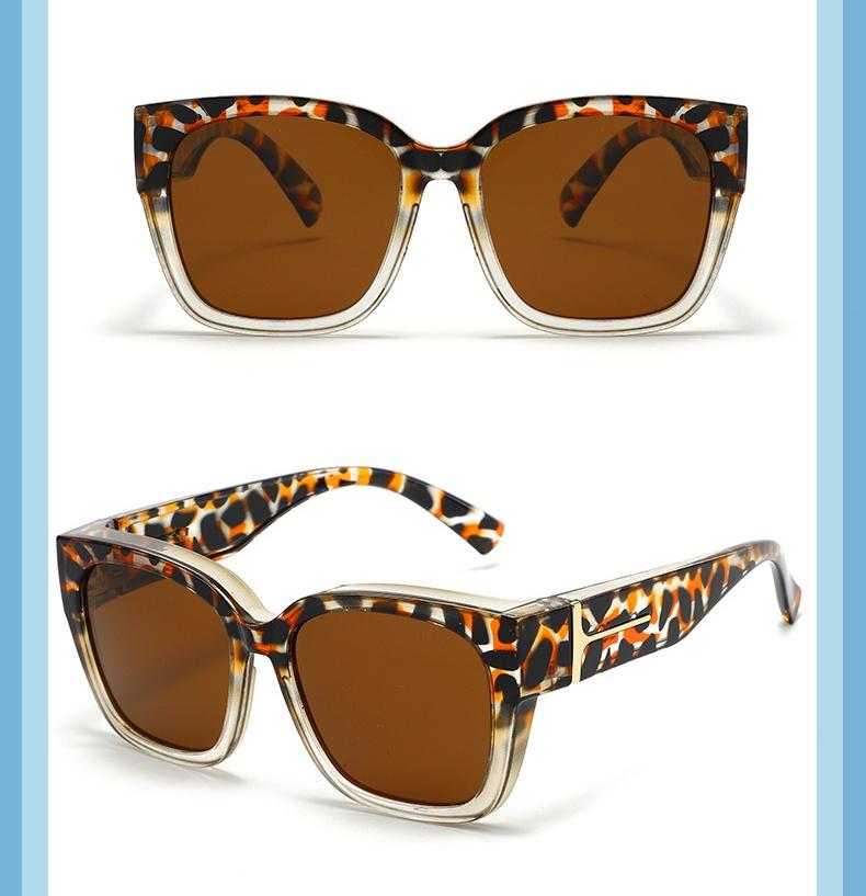 Mirrored Sunglasses Polarized Fit Over Glasses for Women Men for Driving - Trendy Large Square Oversized UV400 Protection Sun Glasses