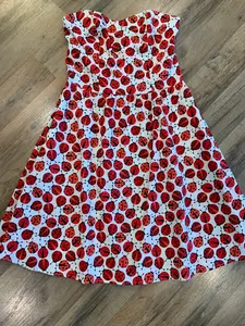 Ladybugs Dress - Small only, 1 left!