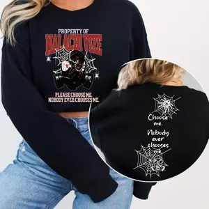 Property Of Malachi Vize Sweatshirt 2 SIDE, Little Stranger Bookish Vintage Malachi Vize Run Little Liar Sweatshirt, Little Stranger Hoodie, Leigh Rivers Shirt, Dark Romance Merch