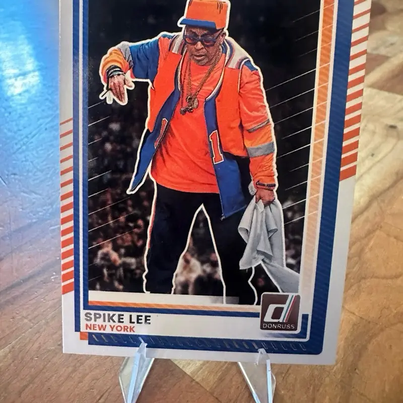 NBA Don Rush 2025 Spike Lee Iconic Art Sports Trading Card - Unique Collectible for Enthusiasts, Collectors