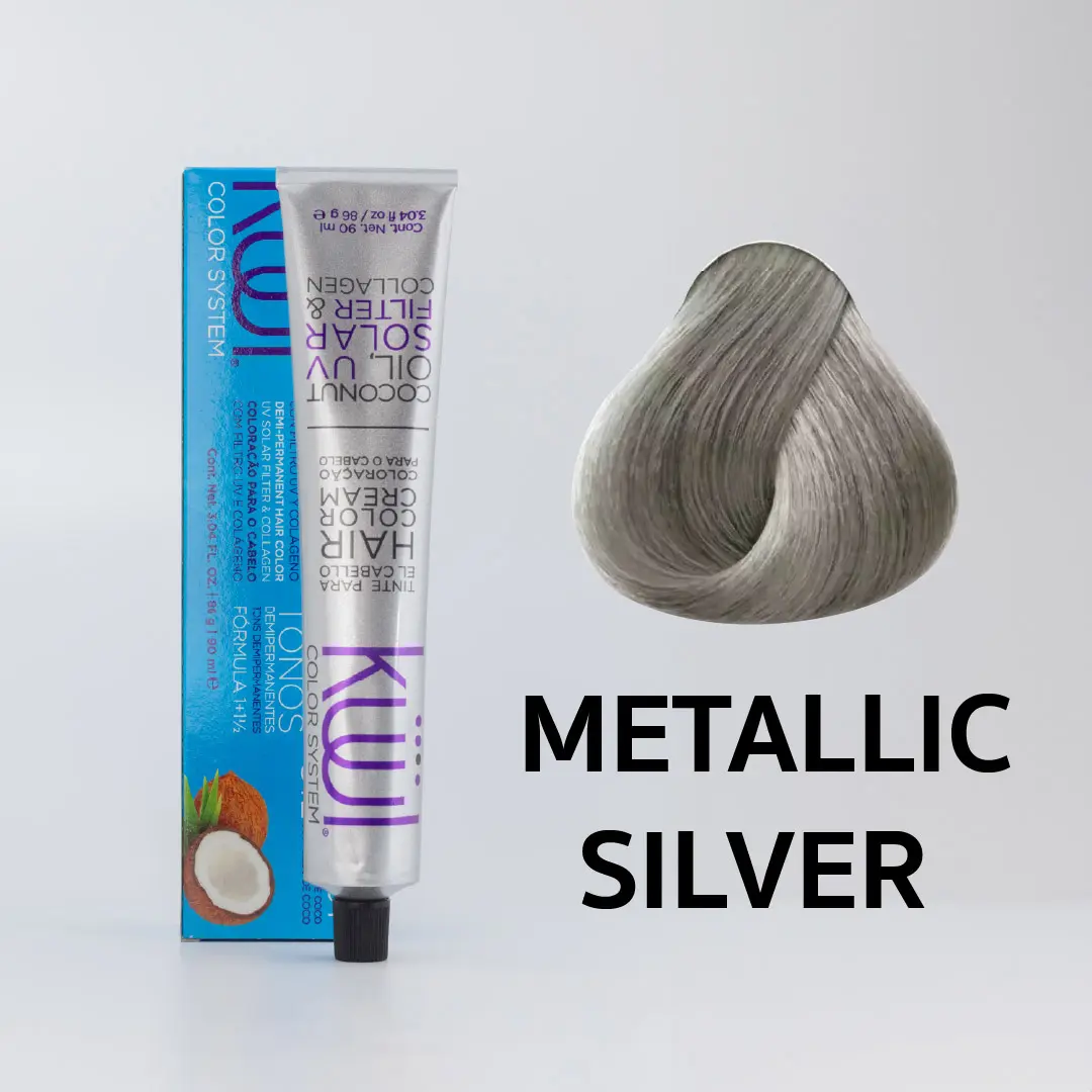 Metallic Silver