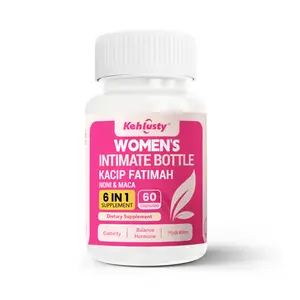 Hormone Balance for Women | Menopause Relief | Kacip Fatimah Intimate Supplement | Feminine Comfort & Elasticity | 6-in-1 Natural Formula with Saffron & Cranberry | 60 Capsules