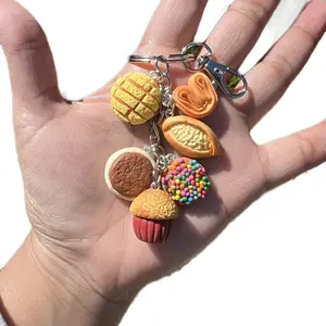 Pan Dulce Keychain - Yellow concha