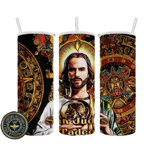 San Judas Tumbler 20 oz - Perfect for Your Beverage Needs - Bottle, Drinkware
