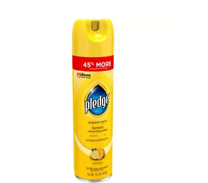 Pledge 14.2 oz. Lemon Wood/Leather/Stainless Steel Enhancing Polish - Abrigo