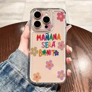 Fashionable and trendy shockproof transparent silicone phone case, suitable for both men and women, compatible with iPhone 17/16/15/14/13/12/11/X/XS/XSMAX, cute style, a Christmas gift for friends, family, and yourself.