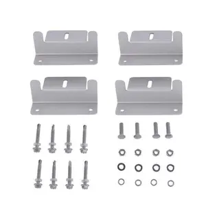 AIMS Power PVALBRACKET Solar Panel Z Bracket Mounting Kit - 4 Piece