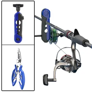 Mini Fishing Line Reel & Fishing Pliers, Portable Adjustable Fishing Line Reel, Spool Reel, Coil Reel Device, Fishing Accessories