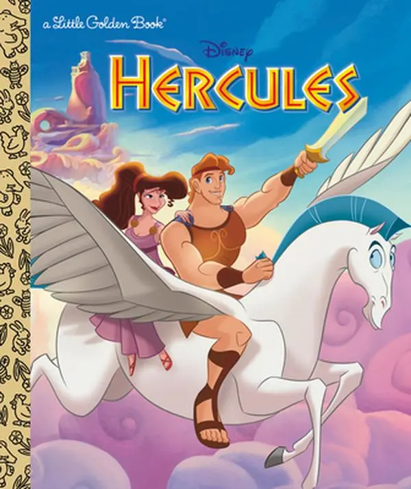 Hercules Disney Classic Storybook - Justine Korman Hardcover, 25th Anniversary Collector's Edition, 0.25 lbs, 8.1" h x 6.6" l x 0.2" w, Hero-Themed Book for Ages 2 to 5