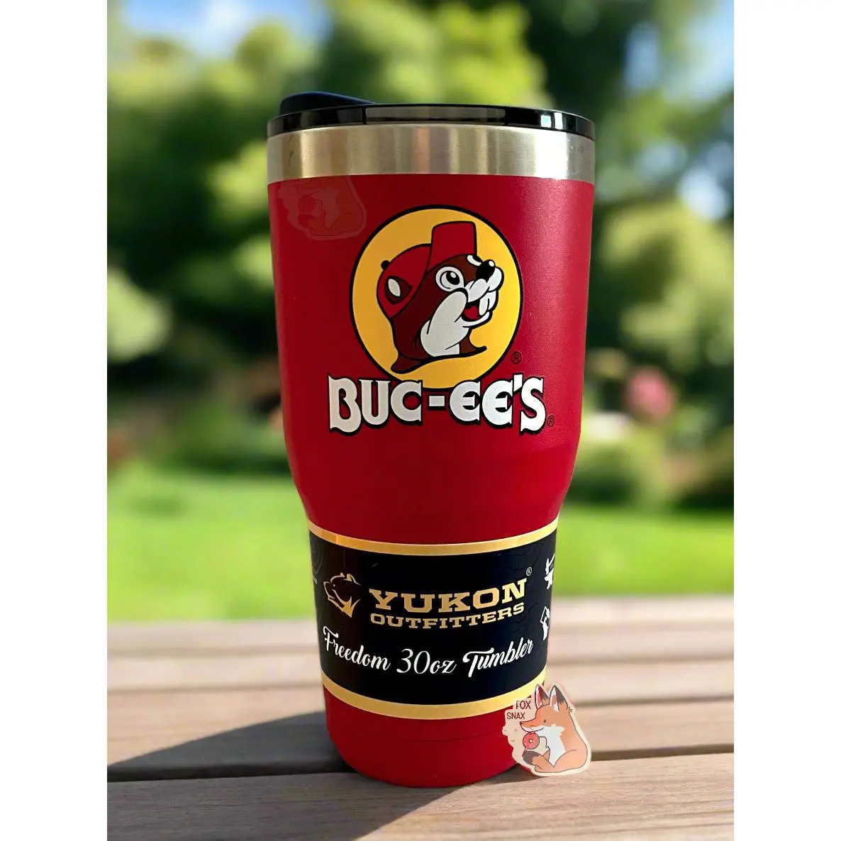 Buc-ee's Yukon Outfitters Red 30oz Tumbler Drinkware Flasks