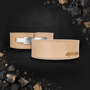 Vintage Lever Weight Lifting Belt – Nude 10mm (Custom Laser Engraving)