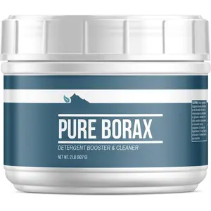 Borax  (2 lb), Multipurpose Cleaner & Detergent Booster, Resealable Tub