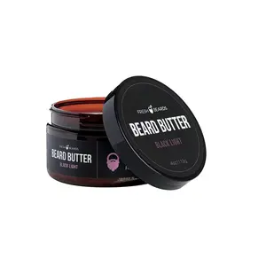 Beard Butter -  Black Light Cologne Scent - Clove, Wood & Citrus - Moisturize & Soften Beard - Remove Dandruff & Itch