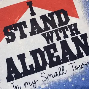 Bleached t-shirt poly blend