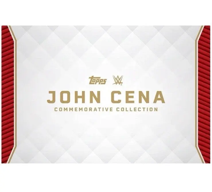 Topps 2025 WWE John Cena Commemorative Sports Cards, Card Pack, Sports Cards Box
