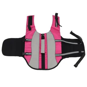 Dog Life Jacket Safety Vest with Rescue Handle, Adjustable Swimwear for Small to Medium Dogs, Durable Pool and Beach Water Safety Gear
