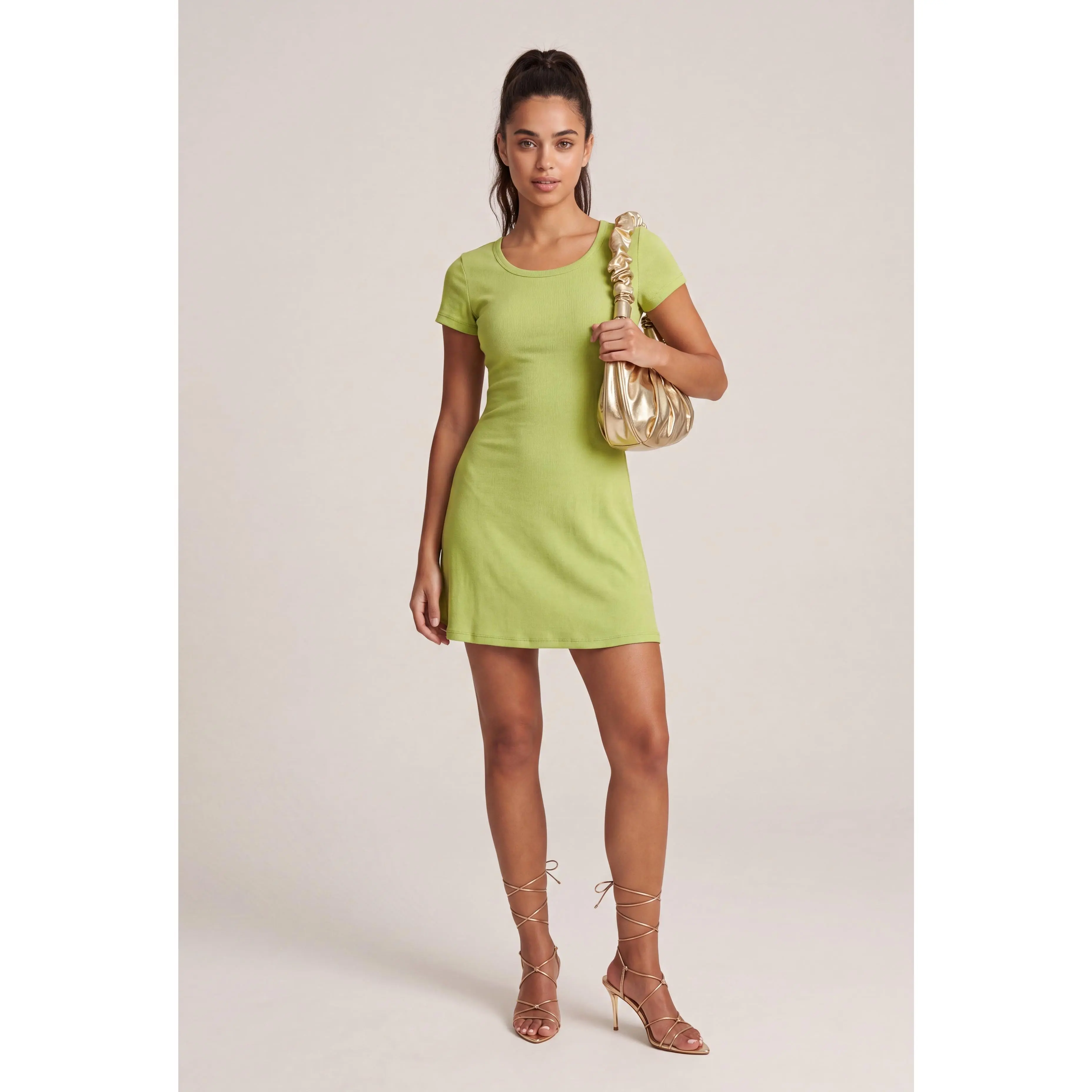 Short Sleeve Mini Dress