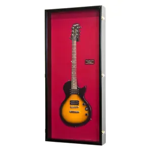 Electric Guitar Display Case Cabinet
