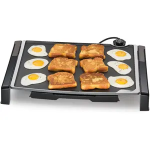 07073 XL Tilt-N-fold Electric Griddle, Black