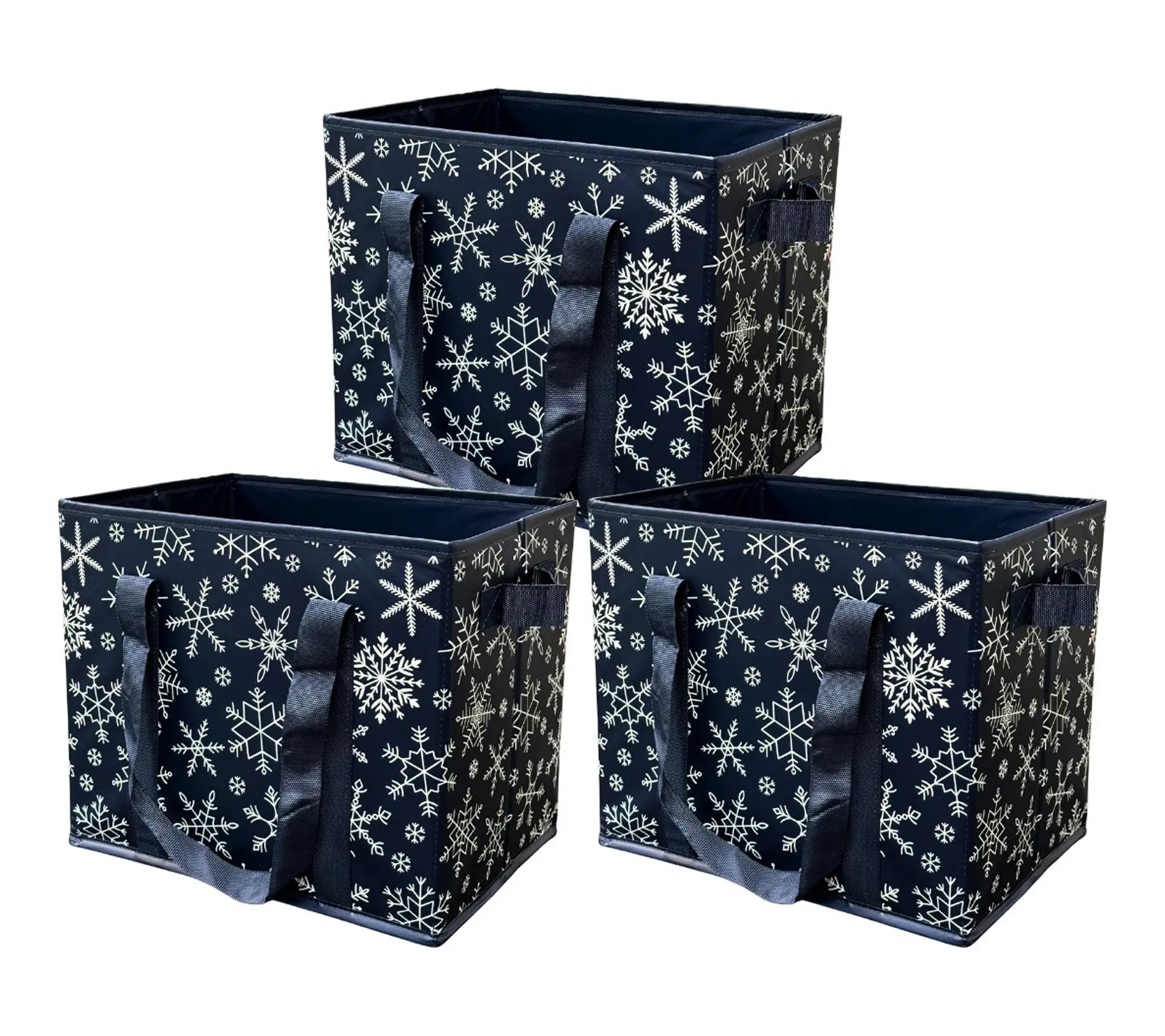 DuraSack Set of 3 Small Collapsible Storage Totes