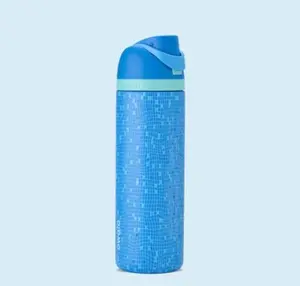 Owala FreeSip 2025 Birthday Bash TAKE A DIP Pool Tile 32 oz Water Bottle, Trendy Blue Tiles Tumbler for Daily Hydration, Portable Drinkware